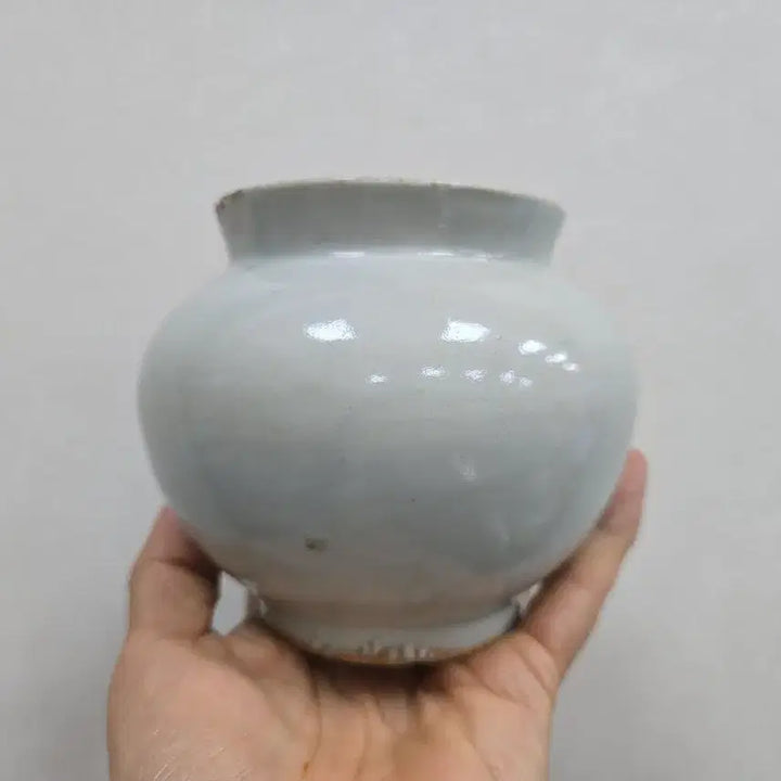 [BUNJANG] Authentic Late Joseon Dynasty Plain White Porcelain Jar / 진품 조선후기 순백자 호