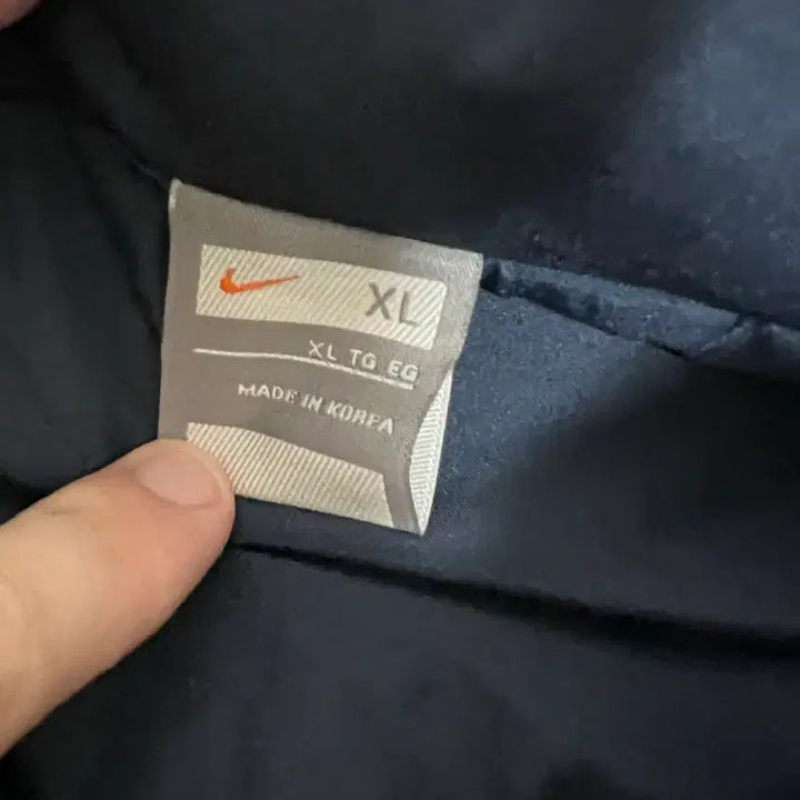 [BUNJANG] Nike South Korea National Team Navy Windbreaker Rain Jacket / 나이키 대한민국 국가대표 네이비 바람막이 레인자켓 축구
