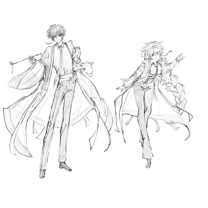 [BUNJANG] Line Art Commission / 선화 그림 커미션