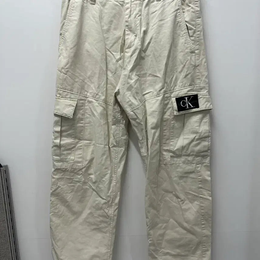 [BUNJANG] Calvin Klein Cargo Pants Beige 34 / {만원빈티지 최저가}캘빈클라인 카고 팬츠 베이지 34