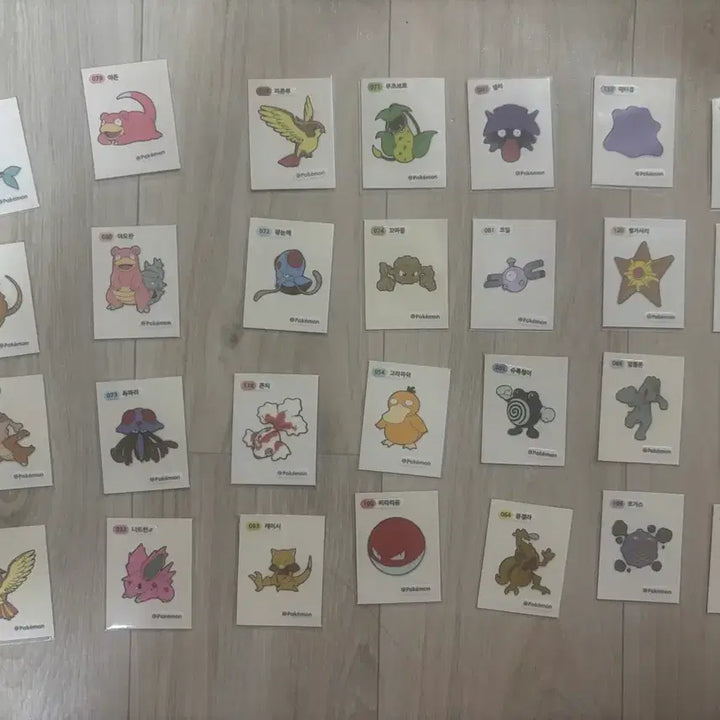 [BUNJANG] Pokemon Sticker Collection / 포켓몬띠부실(여러개)