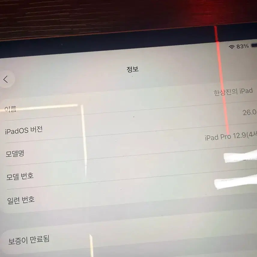 [BUNJANG] Apple iPad Pro 4th Gen 128GB Wi-Fi with Apple Pencil 2nd Gen / 아이패드 프로4세대 128g wifi 애플팬슬 2세대 포함