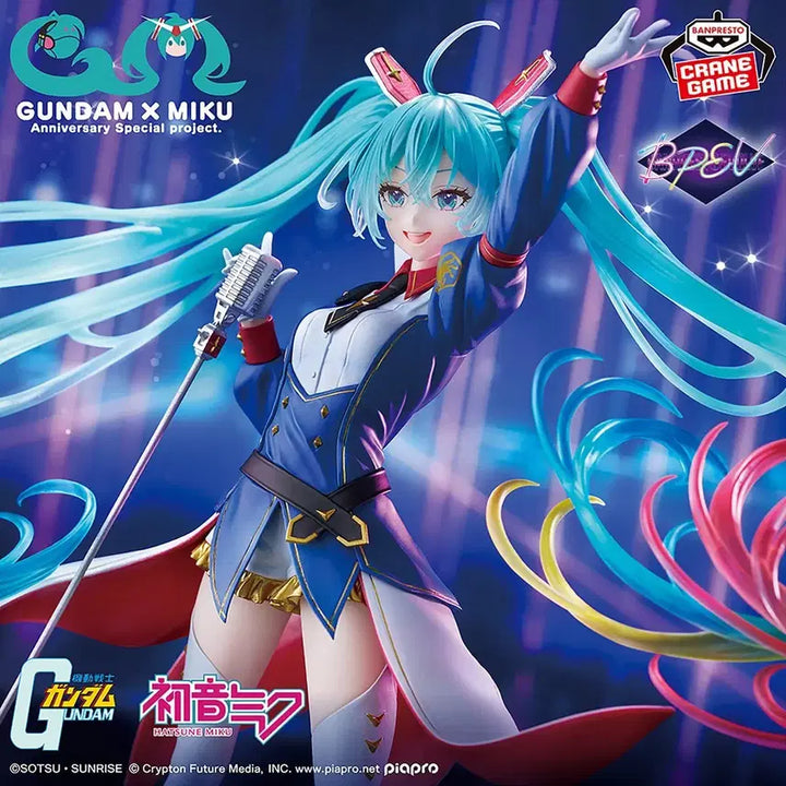 [BUNJANG] Banpresto Gundam 45th Anniversary x Hatsune Miku Figure (Sealed) / 미개봉)반프레스토 건담45주년X하츠네 미쿠 피규어