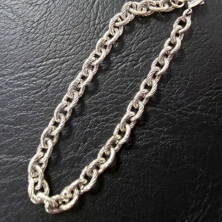 [BUNJANG] Vintage Chain Bracelet 925 Sterling Silver / 빈티지 체인 은팔찌