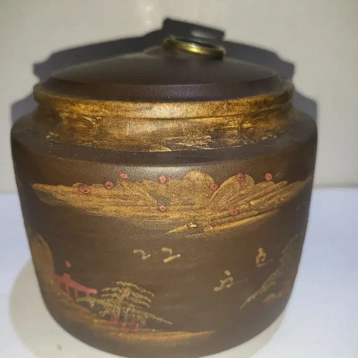 [BUNJANG] Zisha Tea Caddy Sealed Puerh Tea / 자사 찻통 밀봉 보이차