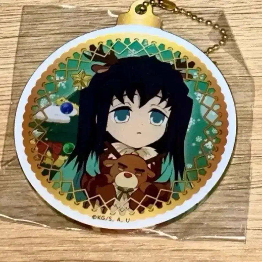 [BUNJANG] Kimetsu no Yaiba - Muichiro - Christmas Acrylic Charm / 귀멸의칼날 무이치로 크리스마스 아크릴 챰