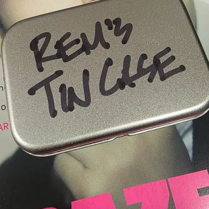 [BUNJANG] NCT Mark REM Tin Case (Unsealed) / 엔시티 마크 rem 틴케이스 (단순개봉)