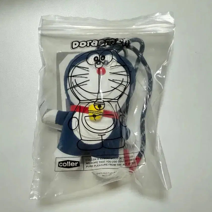 [BUNJANG] Cole Limited Edition Doraemon Nylon Doll Keyring / 미개봉) 꼴레 한정판 도라에몽 나일론 인형 키링 doraemon