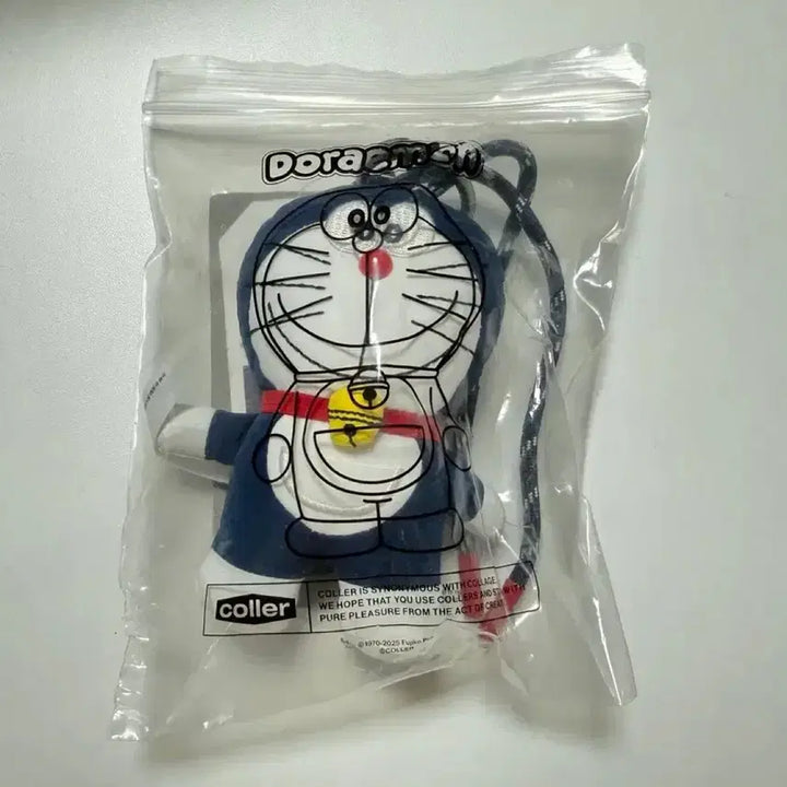 [BUNJANG] Cole Limited Edition Doraemon Nylon Doll Keyring / 미개봉) 꼴레 한정판 도라에몽 나일론 인형 키링 doraemon