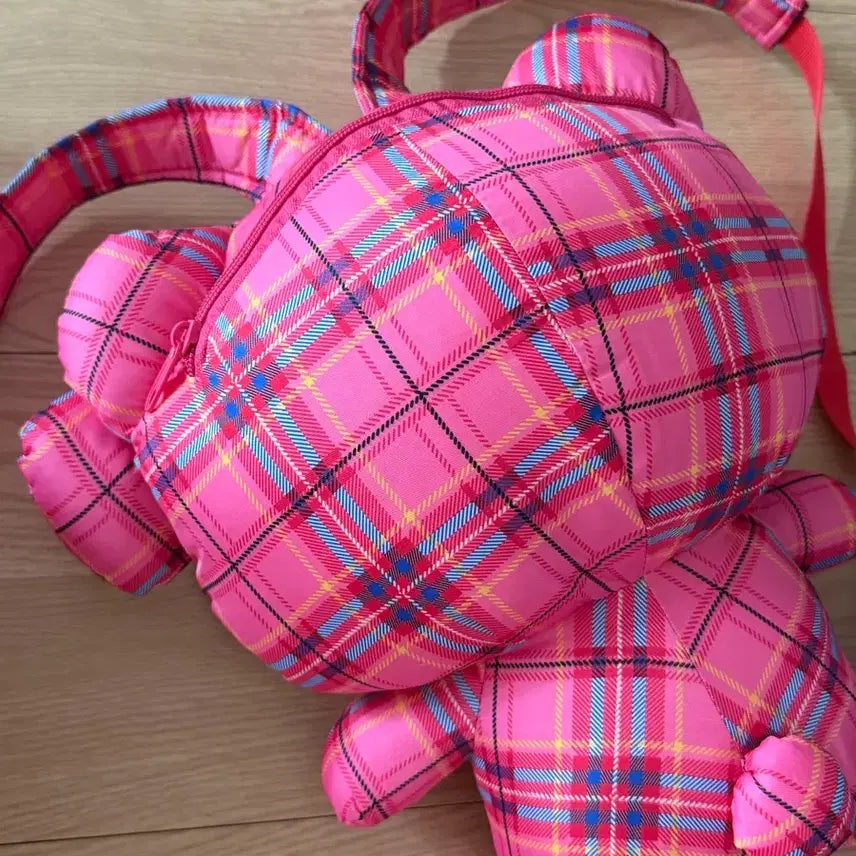 [BUNJANG] Sanrio Hello Kitty Backpack / [새상품] 일본 산리오 헬로키티 체크백팩