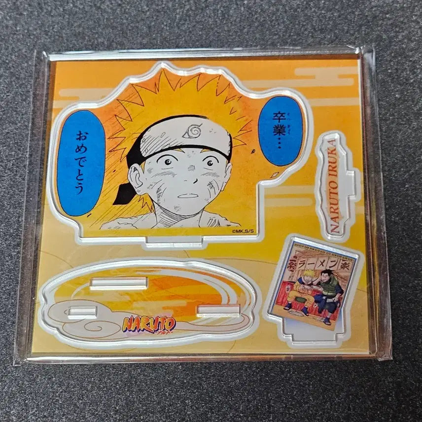 [BUNJANG] Naruto Emotional Acrylic Diorama Stand - Iruka (Jump Shop Exclusive) / 나루토 이모셔널 아크릴 디오라마 스탠드