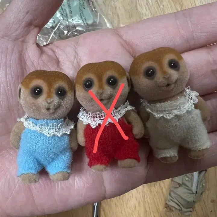 [BUNJANG] Sylvanian Families Meerkat Family Bundle Set / (일괄우선)올드 실바니안 미어캣 가족