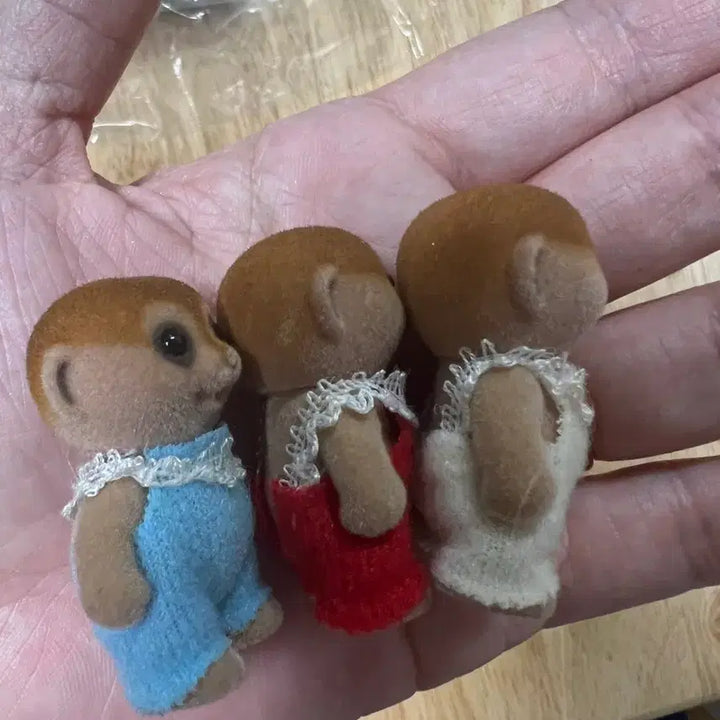 [BUNJANG] Sylvanian Families Meerkat Family Bundle Set / (일괄우선)올드 실바니안 미어캣 가족