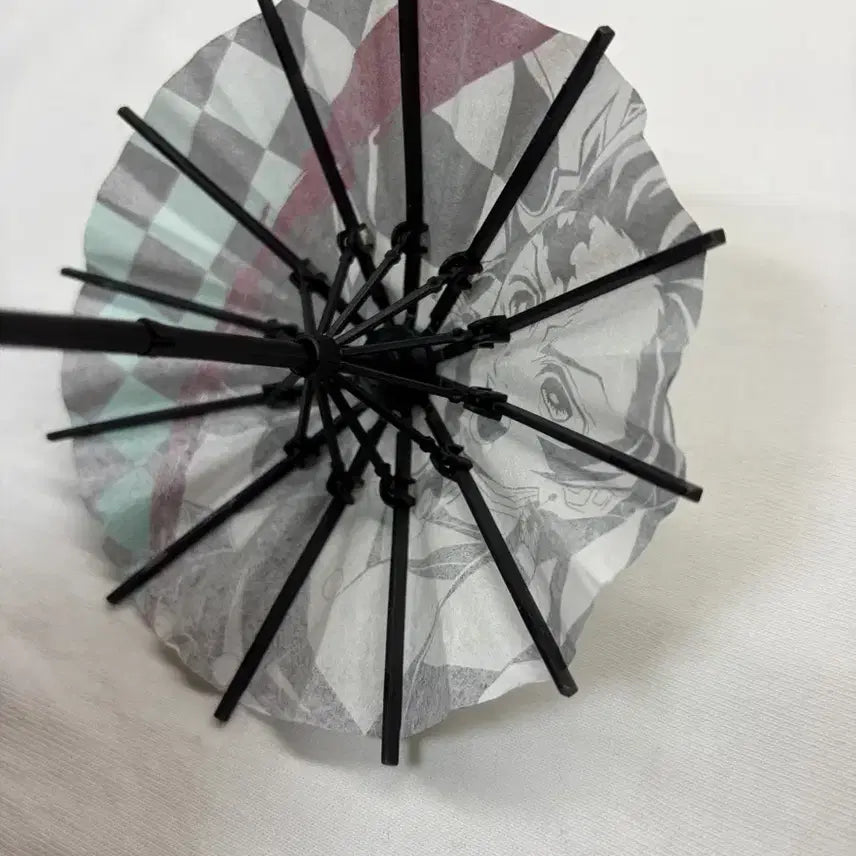 [BUNJANG] Demon Slayer Tanjiro &amp; Zenitsu Umbrella Gacha Set / 귀멸의 칼날 우산 가챠 (탄지로, 젠이츠) 희귀 가챠