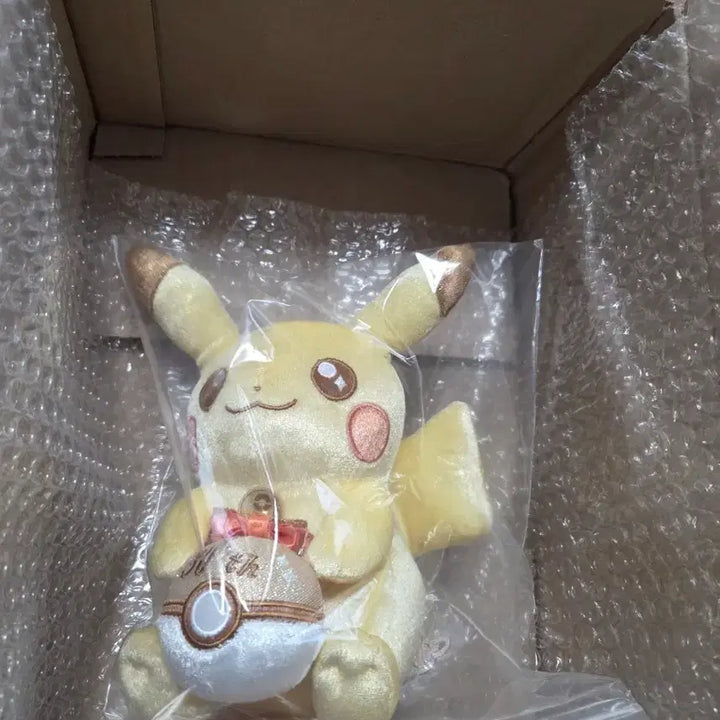 [BUNJANG] 30th Anniversary Golden Pikachu Plush Toy / 황금피카츄 황금카츄 30주년 피카츄 포켓몬 봉제인형