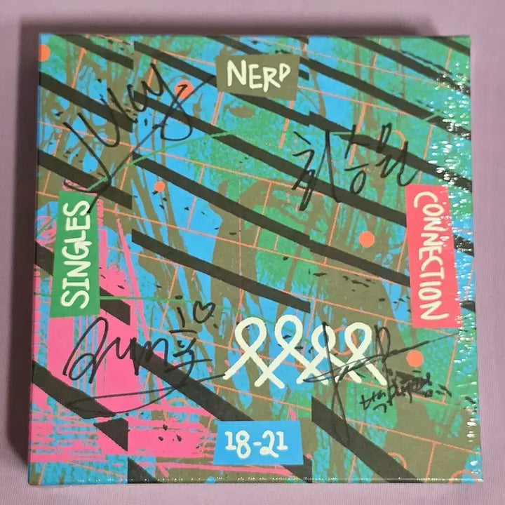 [BUNJANG] Nerd Connection Singles 18-21 Signed Album Bundle Set / (미개봉) 너드커넥션 singles 18-21 싸인반 앨범 새상품