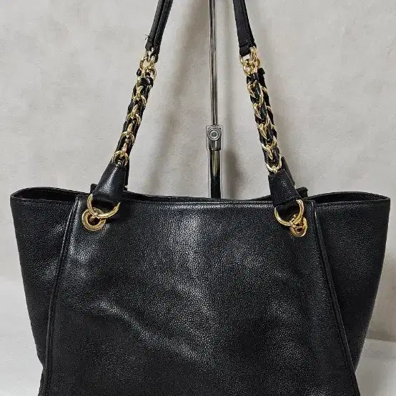 [BUNJANG] Daks Shoulder Bag Black Gold Chain / 닥스 숄더백 블랙 금장 체인