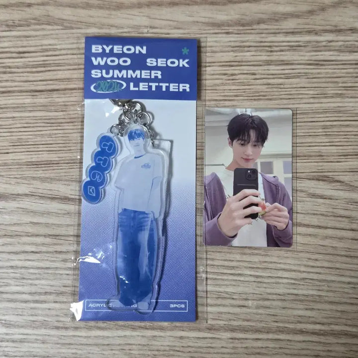 [BUNJANG] Byeon Woo Seok Acrylic Keyring (Slightly Opened) / (단순개봉/정가) 변우석 아크릴 키링 엠디 21세기 대군부인