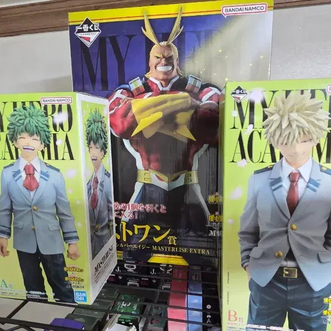 [BUNJANG] My Hero Academia "Tsugi no Kokoro" Figure Set (A, B, Ra-won) Bundle Set, Sealed / 히로아카 이어지는 마음 AB라원 (일괄,미개봉,셋트)