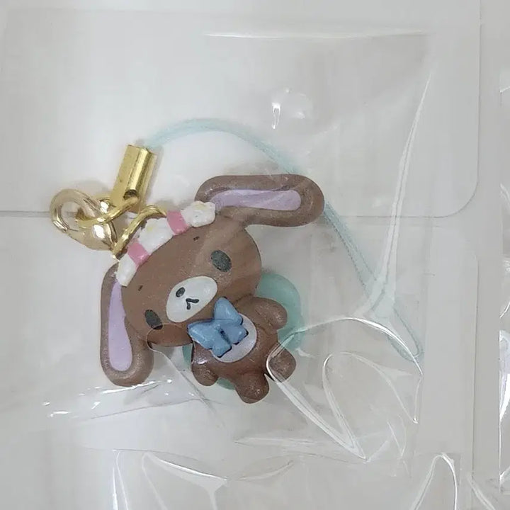 [BUNJANG] Sugar Bunnies NIC Mascot Keychain Strap Kurousa Secret / 슈가바니즈 NIC 마스코트 키링 스트랩 쿠로우사 시크릿