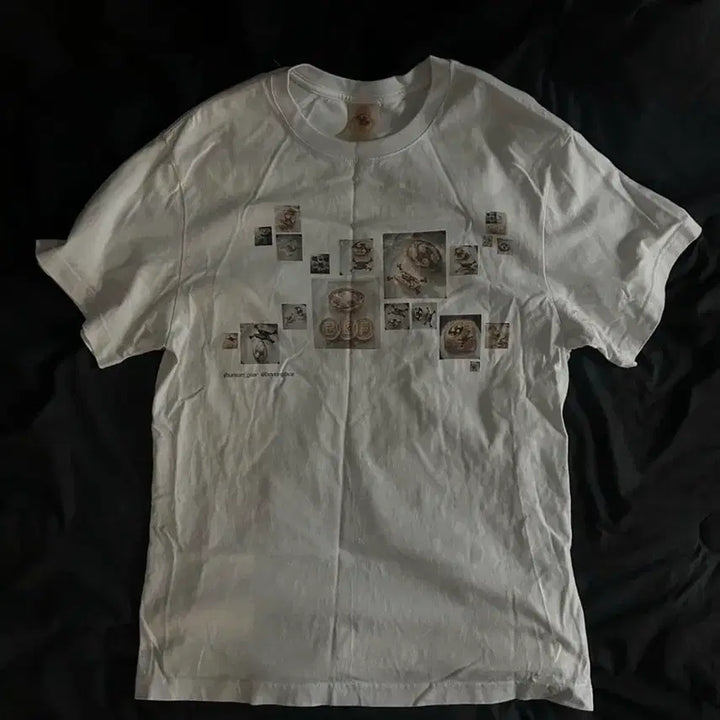 [BUNJANG] Sansan Gear BLF Bread T-Shirt White / [2]산산기어 blf bread t-shirt white 반팔