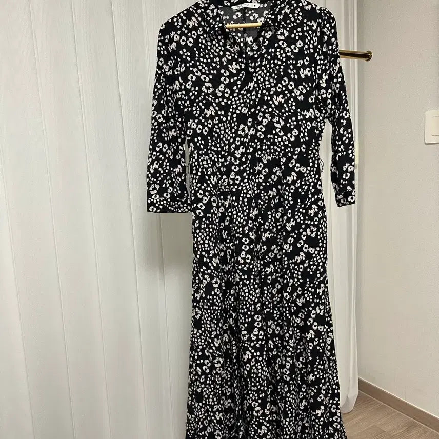[BUNJANG] Zara Floral Pattern Long Dress / 자라 플로럴 패턴 롱 원피스