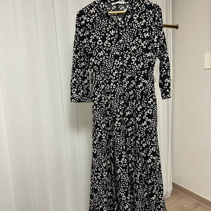 [BUNJANG] Zara Floral Pattern Long Dress / 자라 플로럴 패턴 롱 원피스