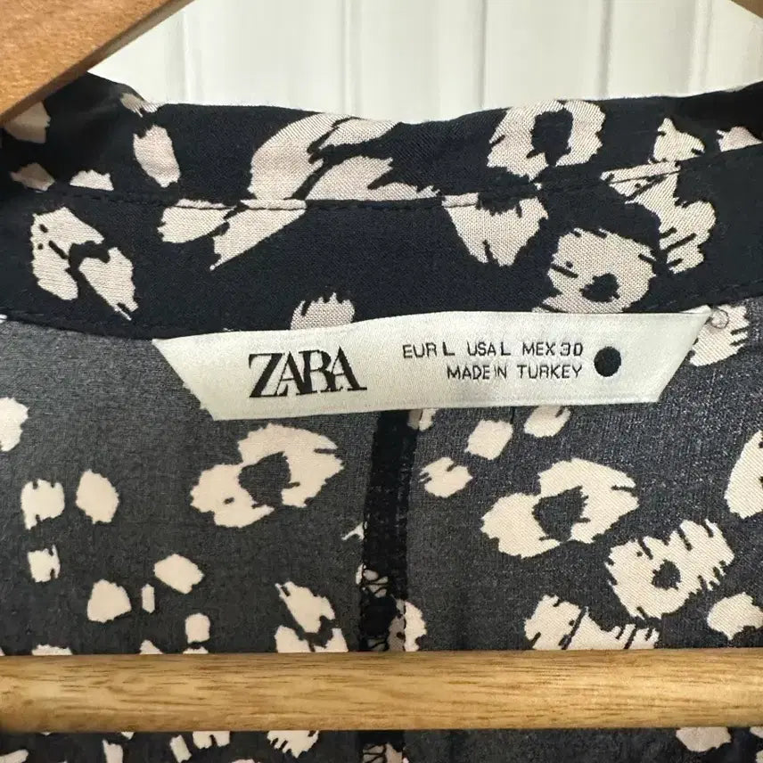 [BUNJANG] Zara Floral Pattern Long Dress / 자라 플로럴 패턴 롱 원피스