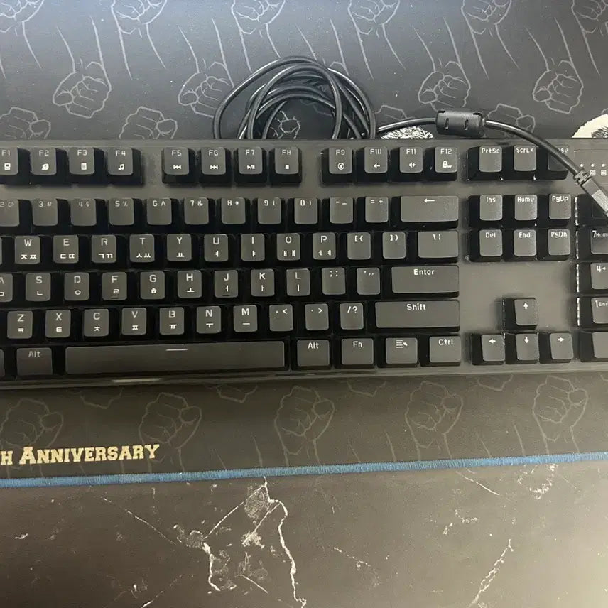 [BUNJANG] ABKO Hacker K560 Mechanical Keyboard (Red Switch) / 앱코 해커 k560