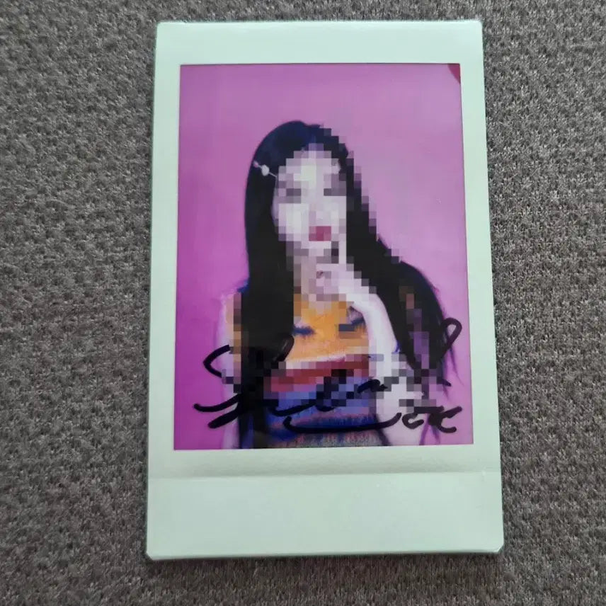 [BUNJANG] ARTMS Gowon Signed Polaroids / 루셈블 고원 싸인 폴라