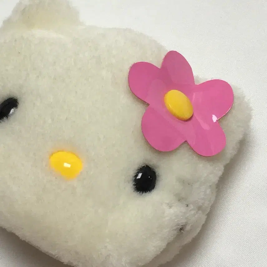 [BUNJANG] Rare Vintage Hello Kitty Face Coin Purse Keychain / [희귀] 고전키티카오하나얼굴인형동전지갑키링