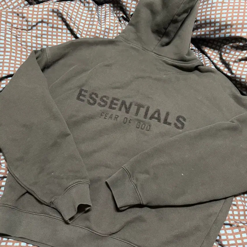 [BUNJANG] Fear of God Essentials Hoodie Black XS / 피어오브갓 에센셜 후드티 블랙 XS