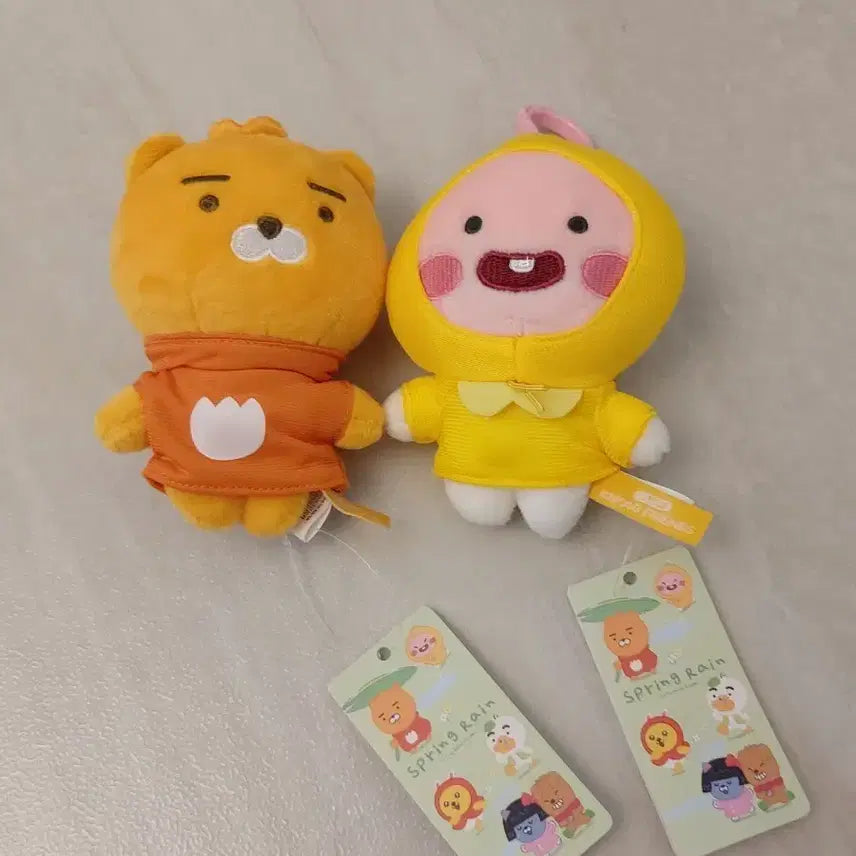 [SOLD OUT] 카카오프렌즈 라이언 어피치 봉제인형 키링 set 일괄