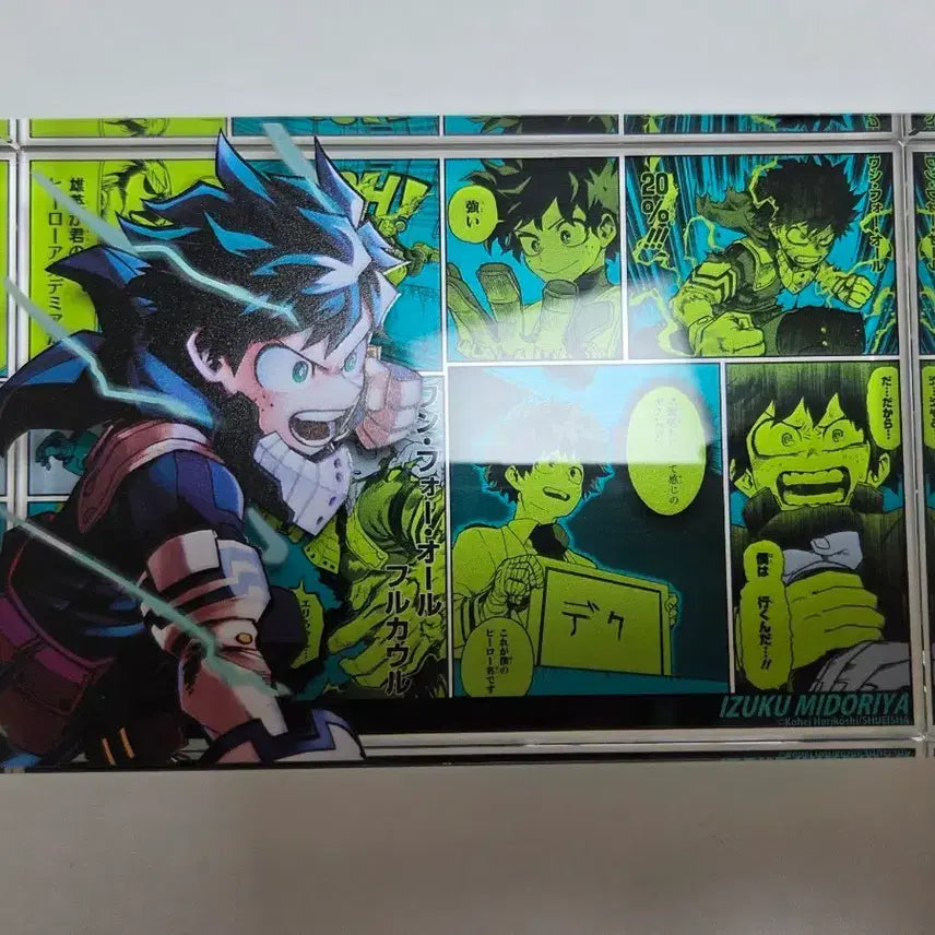 [BUNJANG] My Hero Academia Izuku Midoriya Birthday Acrylic Block / 나히아 2021 생일 아크릴블럭 미도리야 이즈쿠 데쿠 히로아카