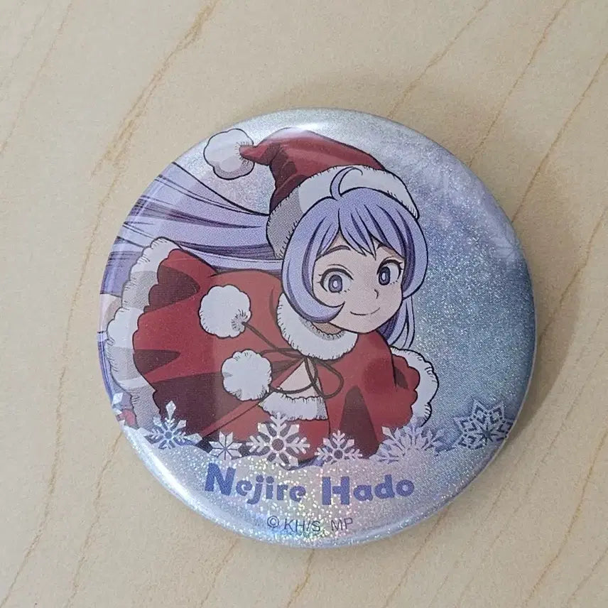 [BUNJANG] My Hero Academia Nejire Hado Christmas Badge / 나히아 하도 네지레 크리스마스 뱃지