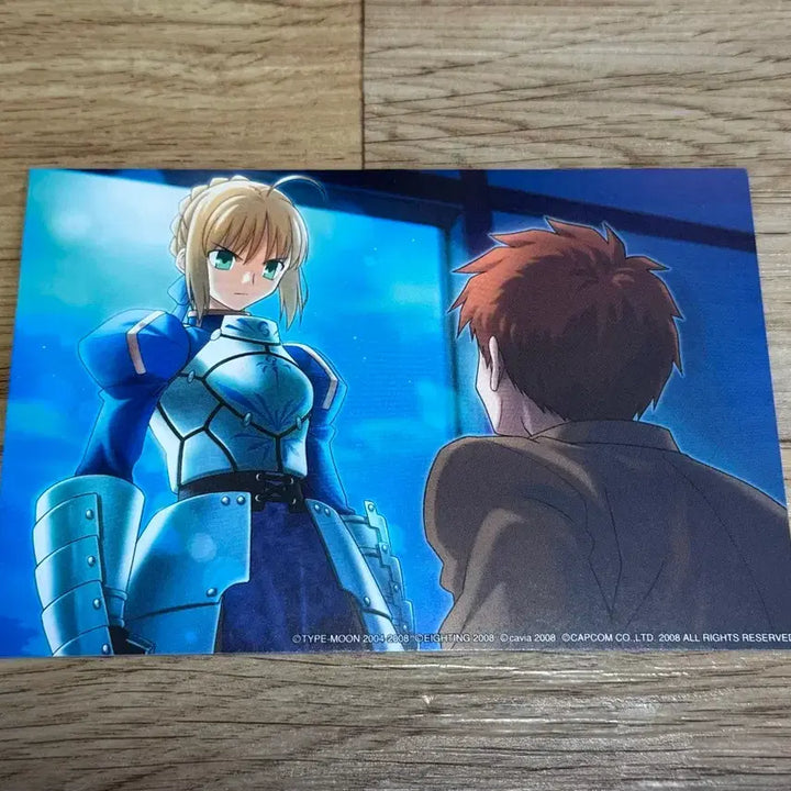 [BUNJANG] Fate Unlimited Codes Saber &amp; Shirou C74 Lucky Bag Postcard / 페이트 언리미티드 코드 세이버&amp;시로 C74 복주머니 엽서