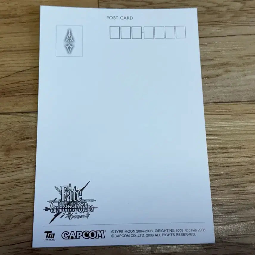 [BUNJANG] Fate Unlimited Codes Saber &amp; Shirou C74 Lucky Bag Postcard / 페이트 언리미티드 코드 세이버&amp;시로 C74 복주머니 엽서