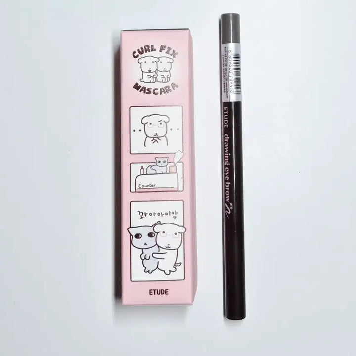 [BUNJANG] Etude House Ganadi Curl Fix Mascara 01 Black / [미개봉,덤증정]에뛰드 가나디 컬픽스 마스카라 01 블랙