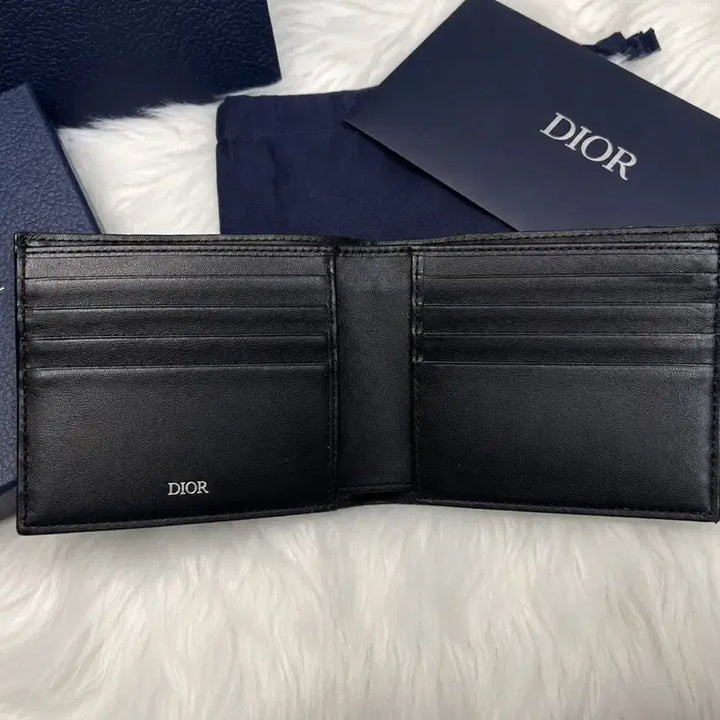 [BUNJANG] Dior Oblique Bifold Wallet Black / [25년도구매/풀구성] 디올 오블리크 반지갑