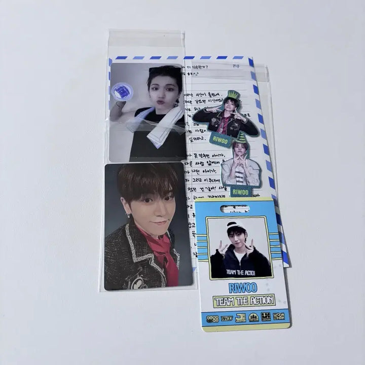 [BUNJANG] BOYNEXTDOOR Riwoo Fanmeeting DVD KNOCK ON Vol.1 Photocard Set / 보이넥스트도어 리우 팬미팅 DVD 포카 KNOCK ON Vol.1 세트