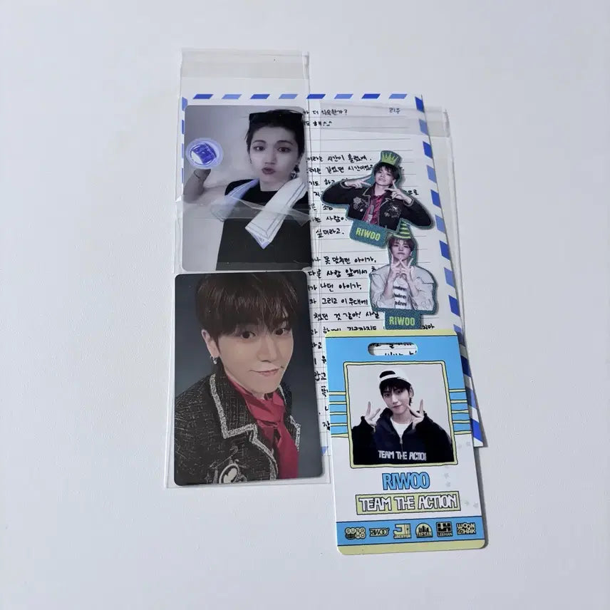 [BUNJANG] BOYNEXTDOOR Riwoo Fanmeeting DVD KNOCK ON Vol.1 Photocard Set / 보이넥스트도어 리우 팬미팅 DVD 포카 KNOCK ON Vol.1 세트