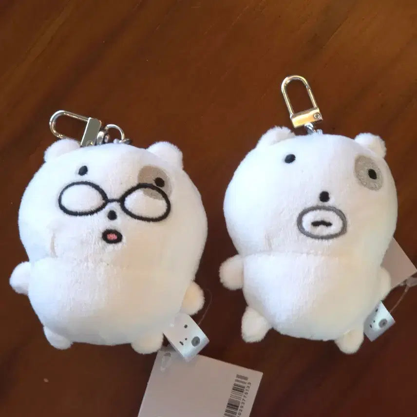 [BUNJANG] Eyewear Cat Charm Keychain / 눈멍이 눈멍냥이 눈냥이 안경 수염 부적 키링 개별 판매합니다