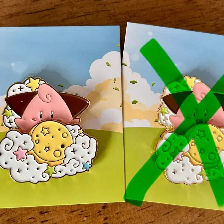[BUNJANG] Pokemon Pii Badge / 이삭토스트 포켓몬스터 삐 뱃지