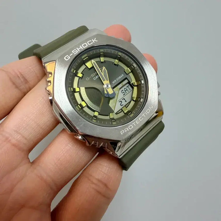 [BUNJANG] Casio G-Shock Metal Bezel Watch / G-SHOCK 지샥 카시오 메탈 시계