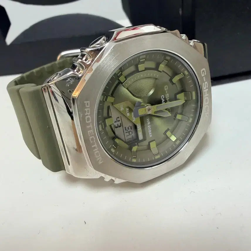 [BUNJANG] Casio G-Shock Metal Bezel Watch / G-SHOCK 지샥 카시오 메탈 시계