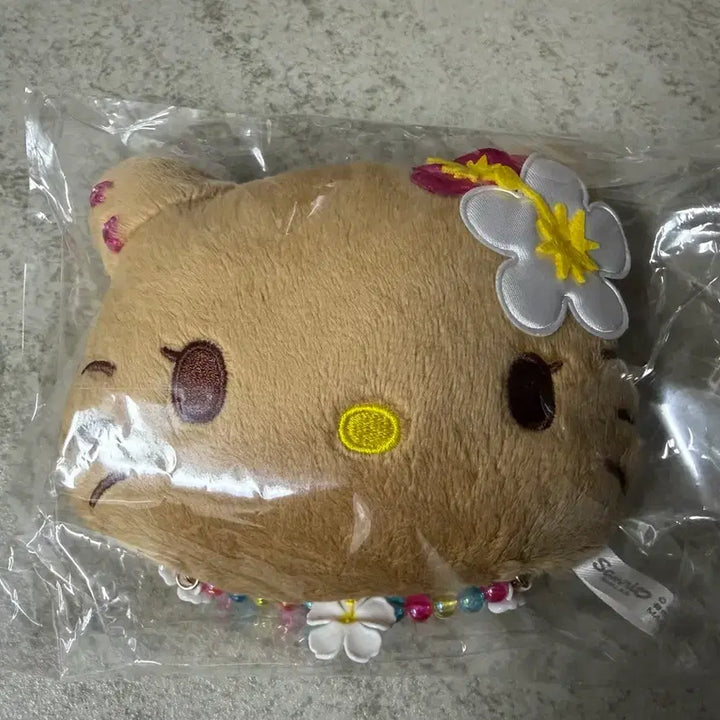 [BUNJANG] Sanrio Tokonatsu Summer Vacation Series Tanning Kitty Mirror Keychain / 산리오 토코나츠 여름방학 시리즈 태닝키티 거울 키링