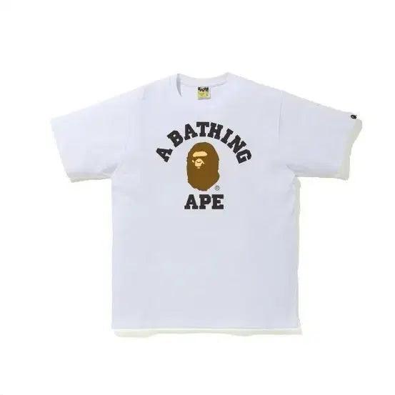[BUNJANG] BAPE College Logo T-Shirt / 베이프 컬리지 티셔츠