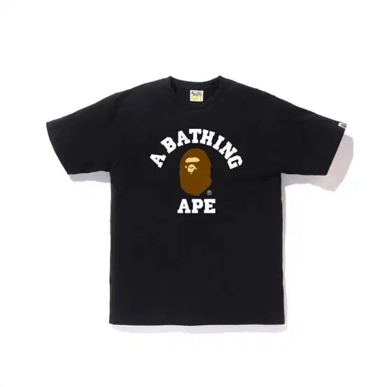 [BUNJANG] BAPE College Logo T-Shirt / 베이프 컬리지 티셔츠