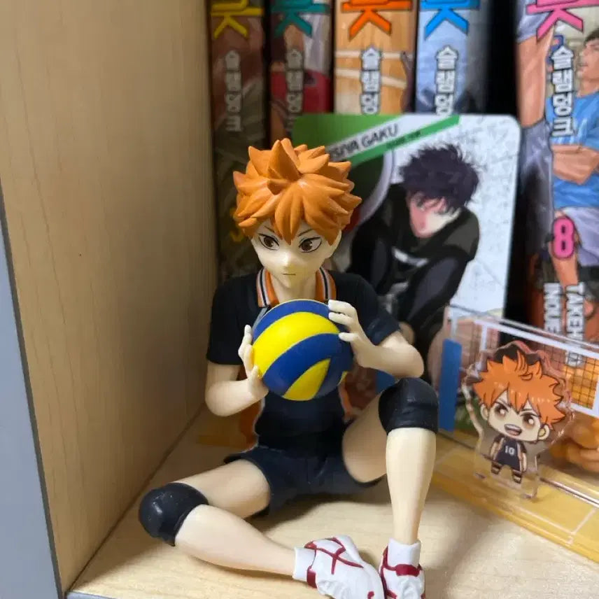 [BUNJANG] Haikyuu!! Shoyo Hinata Noodle Stopper Figure / 하이큐 히나타 쇼요 누들스토퍼 피규어