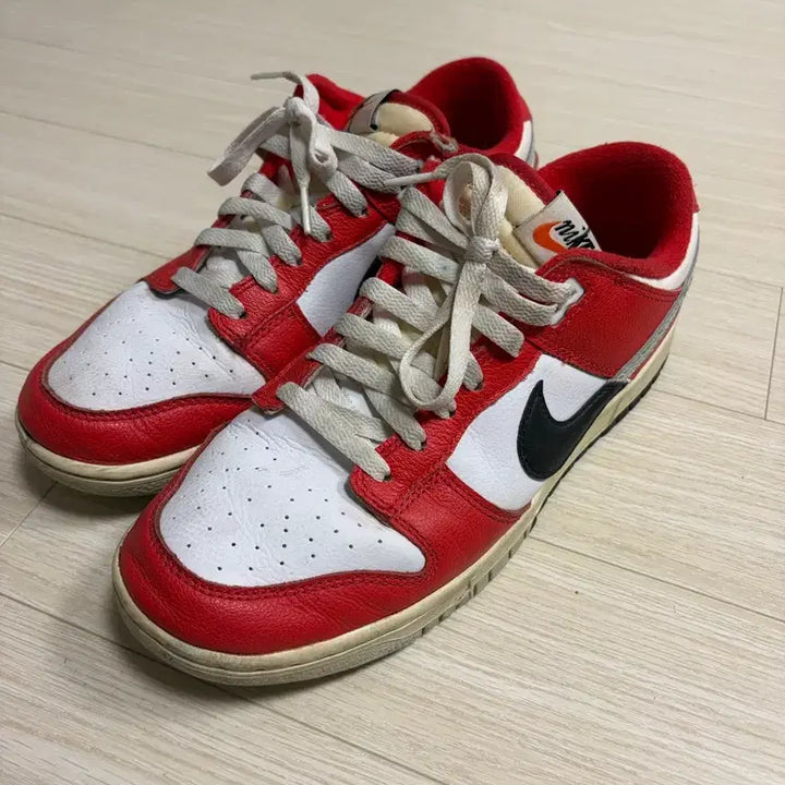 [BUNJANG] Nike Dunk Low Retro Premium University Red Black / 나이키 덩크 로우 레트로 프리미엄 유니버시티 레드 블랙 265